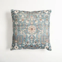 Kirkland's Home Teal Vintage Salma Pillow- Pillows