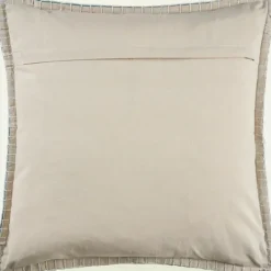 Kirkland's Home Teal With Embroidered Edge Pillow, 24 In.- Pillows