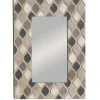 Kirkland's Home Teardrop Dimensional Wood Wall Mirror- Decorative Mirrors