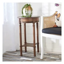 Kirkland's Home Tegan Round Accent Table- Accent & End Tables