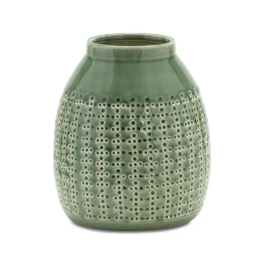 Kirkland's Home Terracotta Dotted Vase, 9 In.- Vases