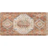 Kirkland's Home Terracotta Medallion Cushioned Kitchen Mat- Kitchen & Floor Mats