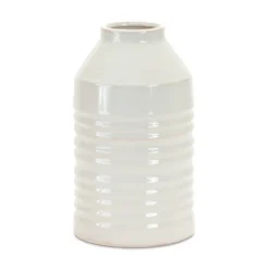 Kirkland's Home Terracotta Ribbed Vase, 10 In.- Vases