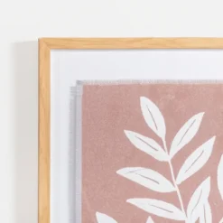 Kirkland's Home Terracotta Spring Foliage Framed Art Print- Framed Art