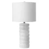 Kirkland's Home Textured Ceramic Table Lamp- Table Lamps