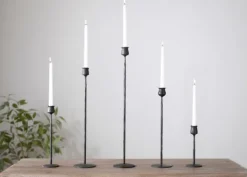 Kirkland's Home Textured Taper Candle Holder, 12 In.- Candle Holders