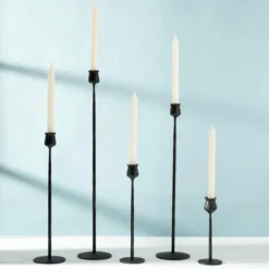 Kirkland's Home Textured Taper Candle Holder, 20 In.- Candle Holders