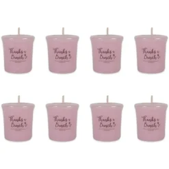 Kirkland's Home Thanks A Bunch Votive Candles, Set Of 8- Candles