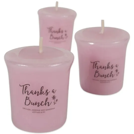 Kirkland's Home Thanks A Bunch Votive Candles, Set Of 8- Candles