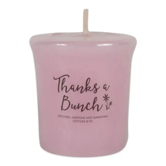 Kirkland's Home Thanks A Bunch Votive Candles, Set Of 8- Candles