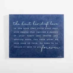 Kirkland's Home The Best Kind Of Love Wood Wall Plaque- Wall Quotes & Signs