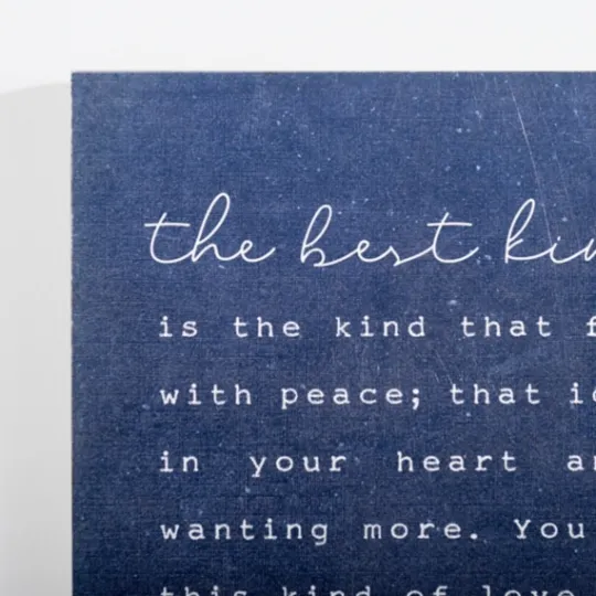 Kirkland's Home The Best Kind Of Love Wood Wall Plaque- Wall Quotes & Signs