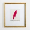 Kirkland's Home The Crimson Bird Framed Art Print- Framed Art