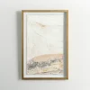 Kirkland's Home The Golden Abstract I Framed Art Print- Framed Art