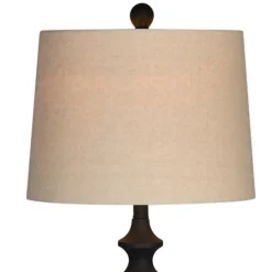Kirkland's Home Thelma Matte Black Stem Floor Lamp- Floor Lamps