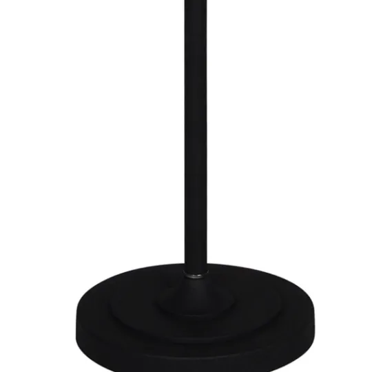 Kirkland's Home Thelma Matte Black Stem Floor Lamp- Floor Lamps