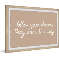 Kirkland's Home They Know The Way Framed Wall Plaque- Wall Quotes & Signs