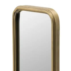 Kirkland's Home Thin Gold Metal Wall Mirror- Decorative Mirrors