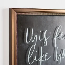 Kirkland's Home This Feels Like Home Wall Plaque- Wall Quotes & Signs
