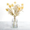 Kirkland's Home Thistle Arrangement In Glass Vase- Arrangements & Greenery