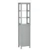 Kirkland's Home 3-Tier Linen Cabinet- Bathroom Furniture