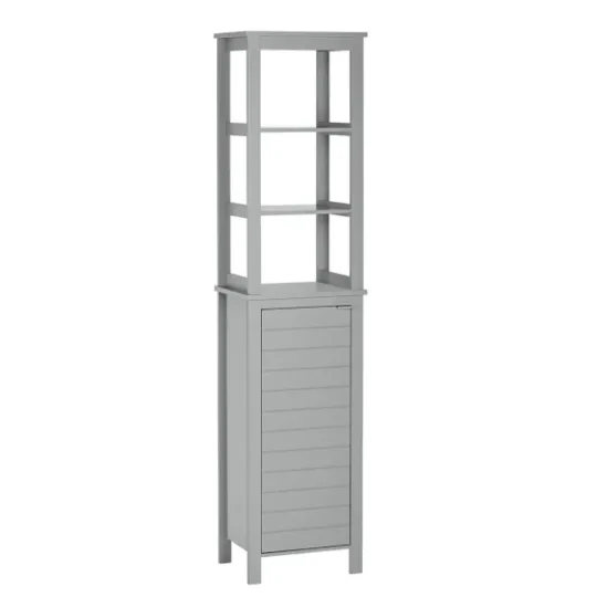 Kirkland's Home 3-Tier Linen Cabinet- Bathroom Furniture