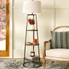 Kirkland's Home 3-Tier Shelf Floor Lamp- Floor Lamps