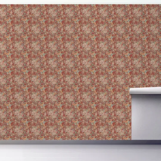 Kirkland's Home Tiger Flowers Peel And Stick Wall Mural- Wall Murals & Wall Decals