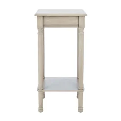 Kirkland's Home Tilley Beige Classic Square Accent Table- Accent & End Tables