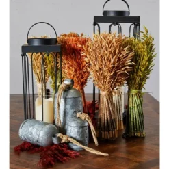 Kirkland's Home Tin Open Frame Lanterns, Set Of 2- Lanterns