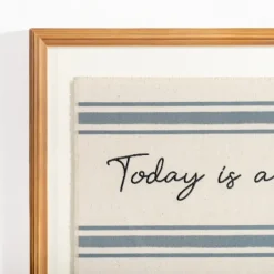 Kirkland's Home Today Is A Good Day Striped Wall Plaque- Wall Quotes & Signs
