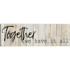 Kirkland's Home Together Canvas Art Print- Wall Quotes & Signs