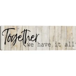 Kirkland's Home Together Canvas Art Print- Wall Quotes & Signs