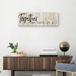 Kirkland's Home Together Canvas Art Print- Wall Quotes & Signs