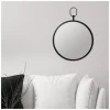 Kirkland's Home Top Loop Round Wall Mirror- Decorative Mirrors