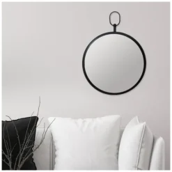 Kirkland's Home Top Loop Round Wall Mirror- Decorative Mirrors
