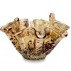 Kirkland's Home Tortoise Shell Murano Glass Bowl- Decorative Bowls & Jars