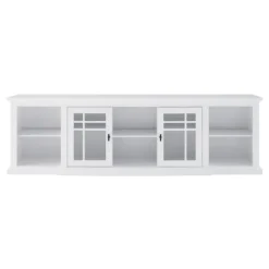 Kirkland's Home Transitional Breakfront 2-Door Media Console- Tv Stands & Media Consoles