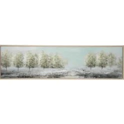 Kirkland's Home Tree Line Landscape Framed Canvas Art Print- Framed Art