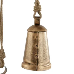 Kirkland's Home Triangular Aged Hanging Bells, Set Of 3- Decorative Accents