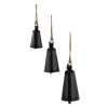 Kirkland's Home Triangular Iron Hanging Bells, Set Of 3- Decorative Accents