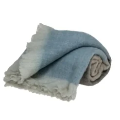 Kirkland's Home Tri-Color Wool Handloomed Throw- Blankets & Throws
