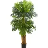 Kirkland's Home Triple Areca Palm Tree, 5 Ft.- Trees & Topiaries