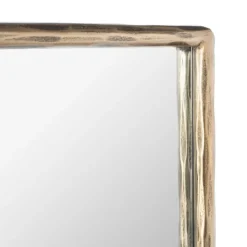 Kirkland's Home Trish Brass Forged Rectangle Wall Mirror- Framed Mirrors