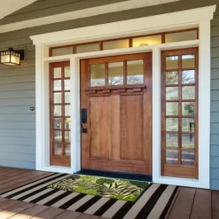 Kirkland's Home Tropical Fronds Doormat- Doormats