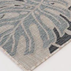 Kirkland's Home Tropical Leaf Indoor/Outdoor Area Rug, 5X7- Outdoor Rugs