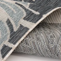 Kirkland's Home Tropical Leaf Indoor/Outdoor Area Rug, 5X7- Outdoor Rugs