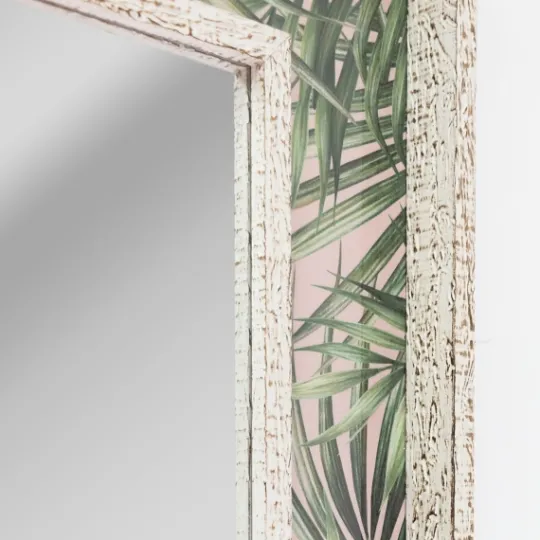 Kirkland's Home Tropical Leaf Print Mirror- Decorative Mirrors