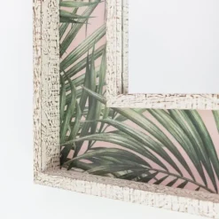 Kirkland's Home Tropical Leaf Print Mirror- Decorative Mirrors