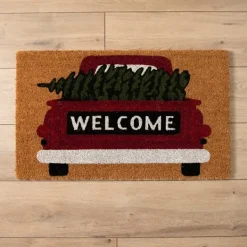 Kirkland's Home Truck Welcome Doormat- Doormats
